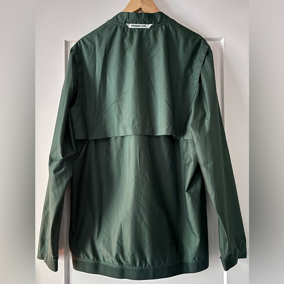 Michigan State Official Nike Sideline Pullover Jacket M - Picture 2 of 6